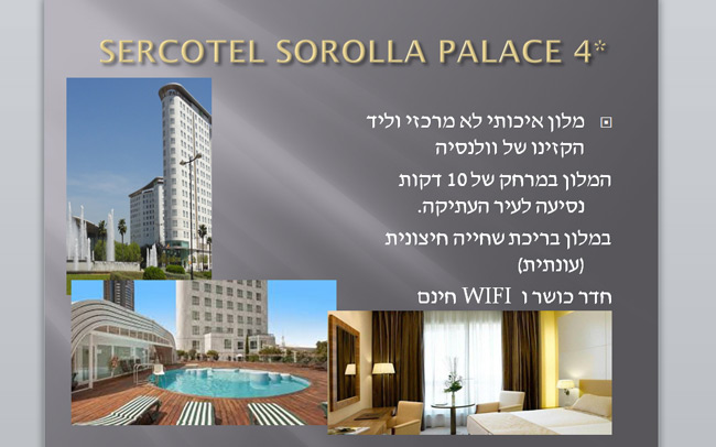 מלון סרקוטל סורולה פאלאס 4*, ולנסיה